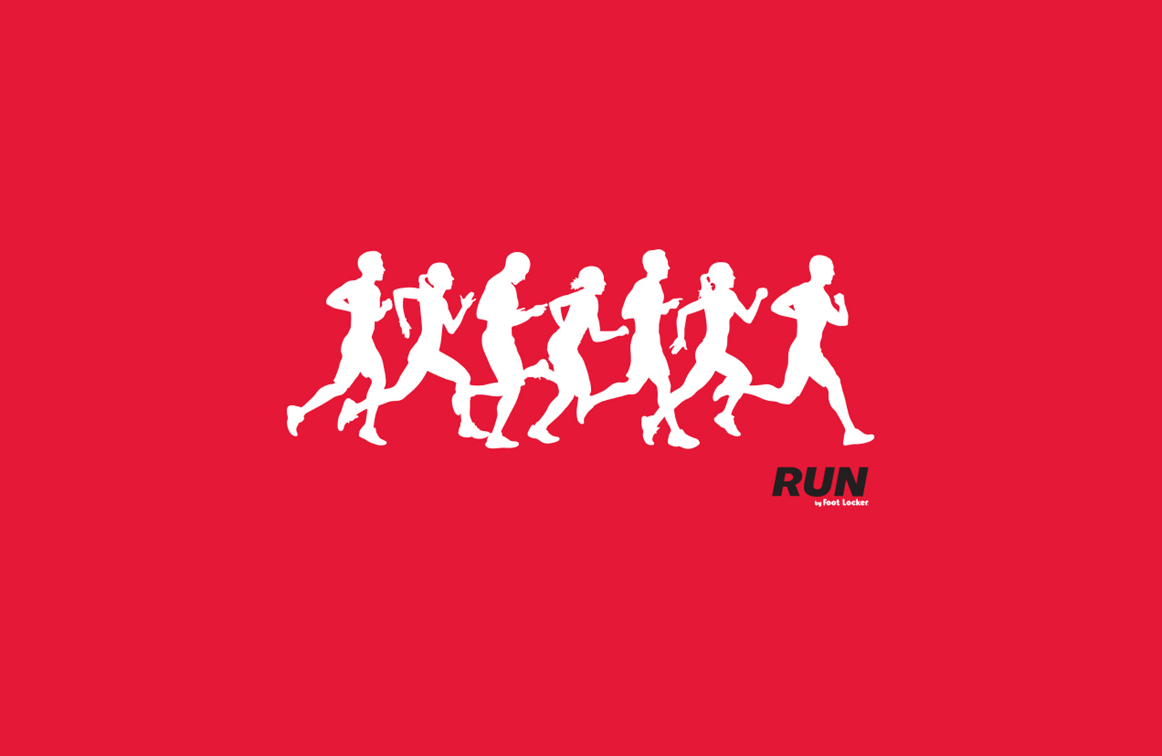 Run by Foot Locker logo