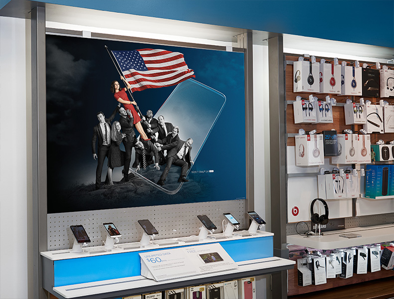 AT&T/HBO Retail Banners